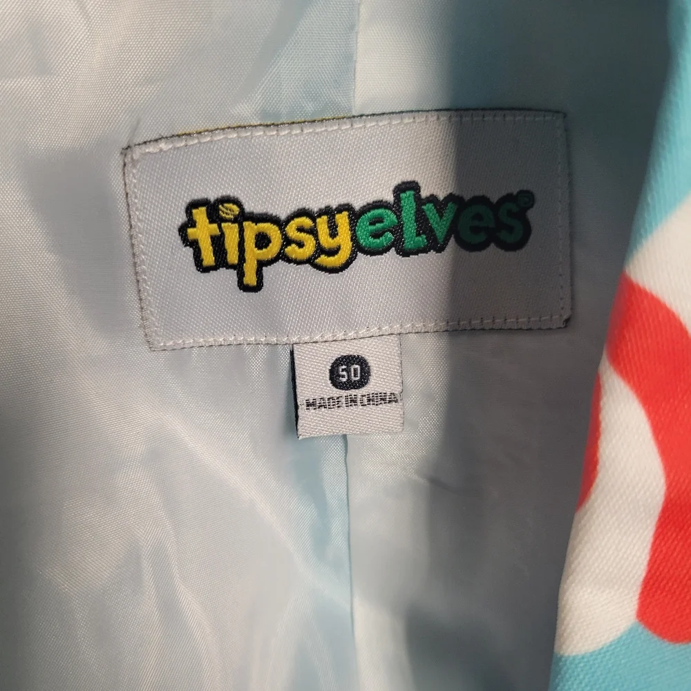 Tipsy Elves NWT The Snowman is a Blazer Size‎ 50 Mens